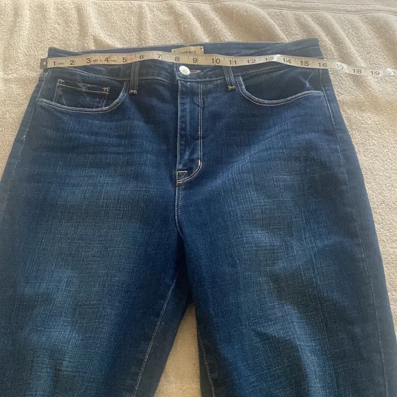 L’AGENCE Luxury Skinny Maigre High Rise Classic Vintage Distruct chic jeans - Picture 11 of 15